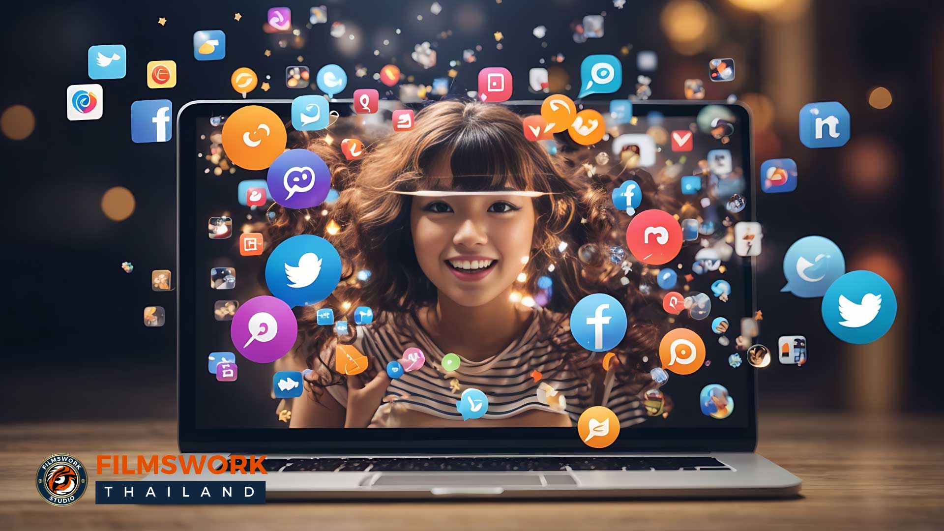 Beyond its role as a mere platform for social interaction, social media can be strategically harnessed to propel your online presence and foster meaningful connections with your audience. Contact Digital Filmswork Thailand for ALL social media related services by email: info@filmswork.net